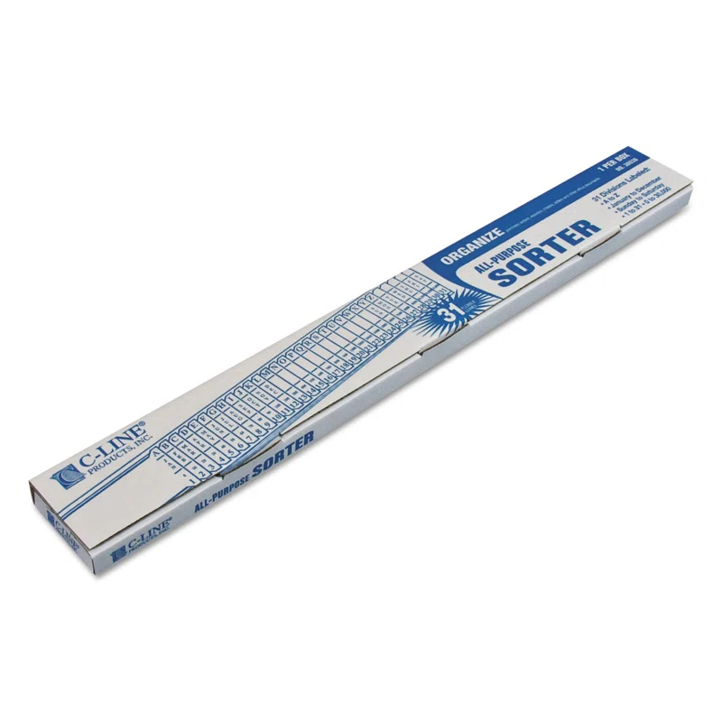 C-Line Products, Inc. C-Line® Plastic Indexed Sorter PVC / Vinyl Indexed Sorters