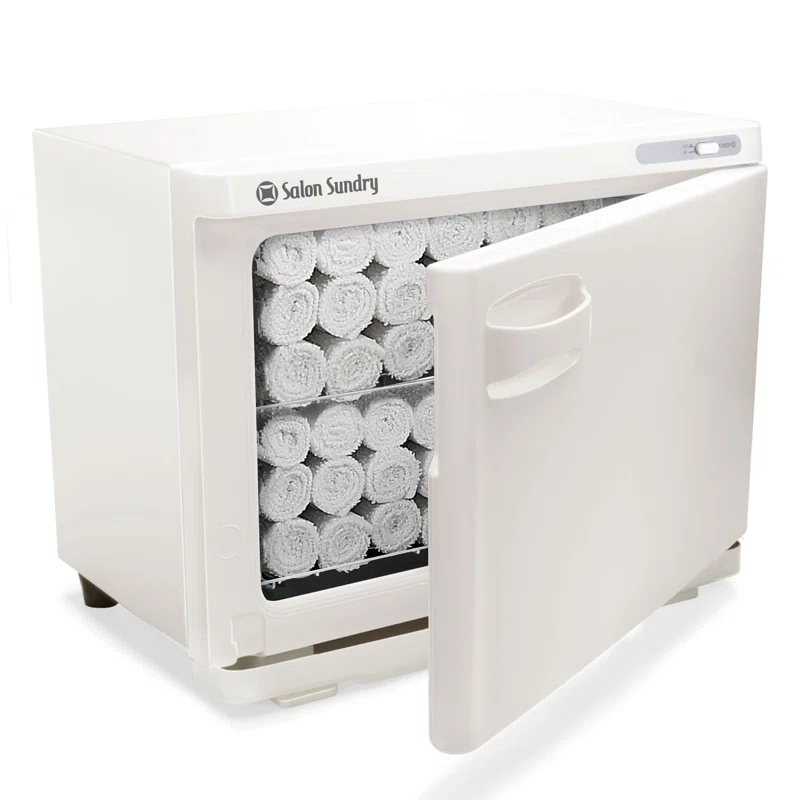 Salon Sundry SPA-CABI-507-WHT 2 in 1 Freestanding Electric Towel  Warmer