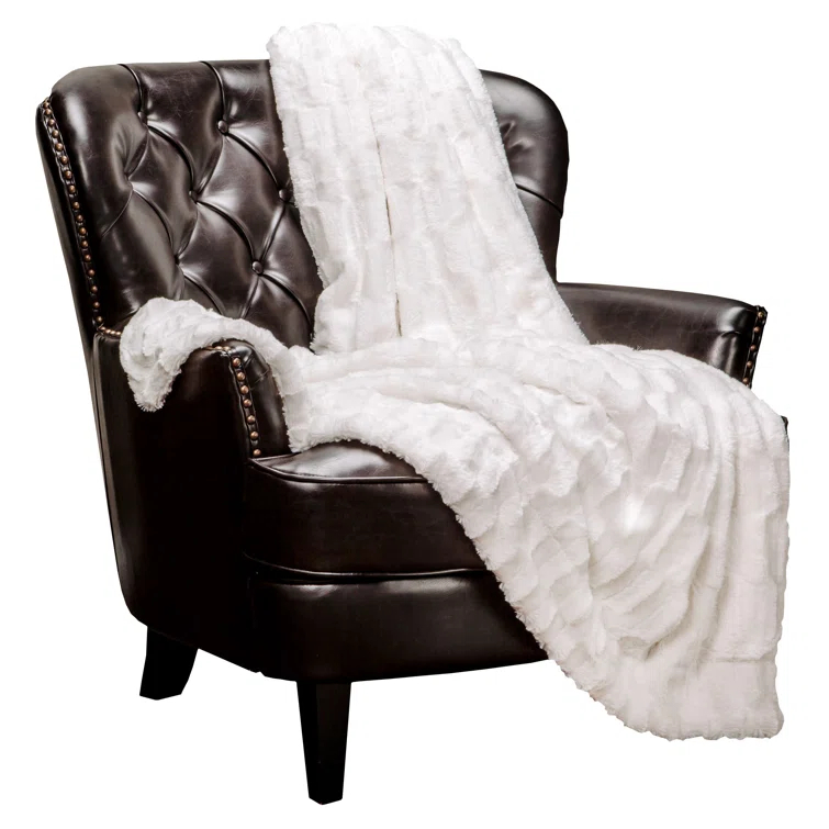 Chanasya Faux Fur Throw