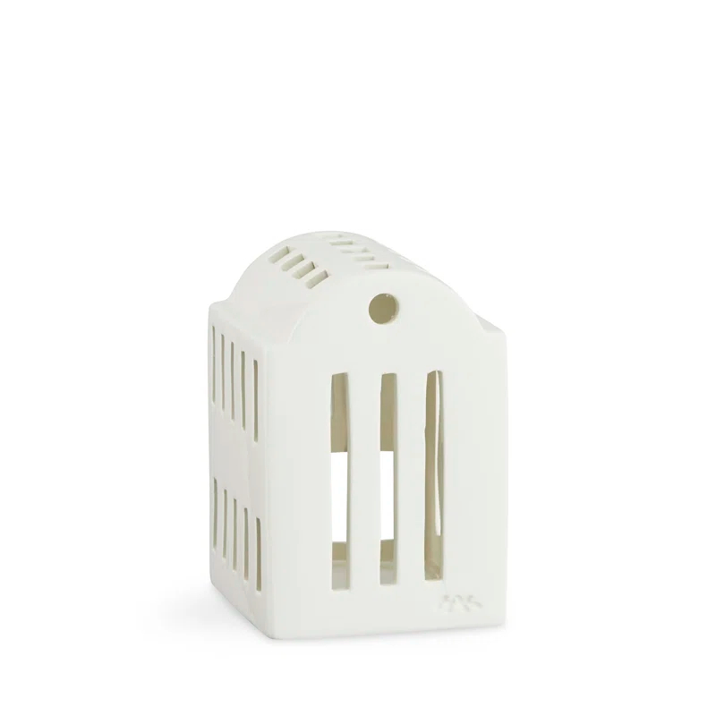 Kähler Urbania 4.1'' H Concrete / Cement Tabletop Lantern