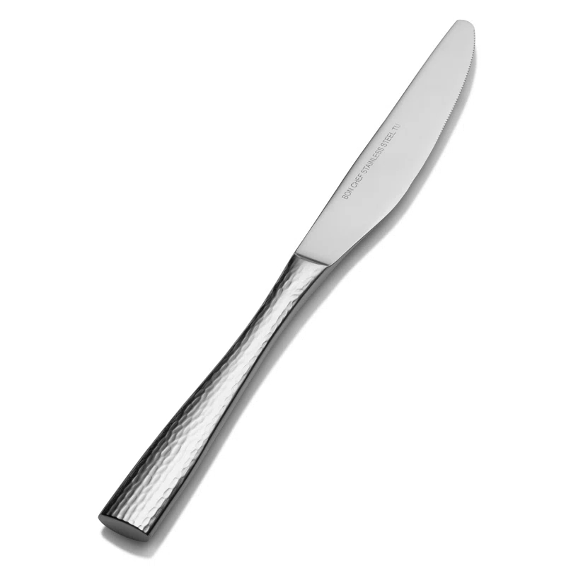 Bon Chef Scarlett Regular Solid Handle Dinner Knife (Set of 12)