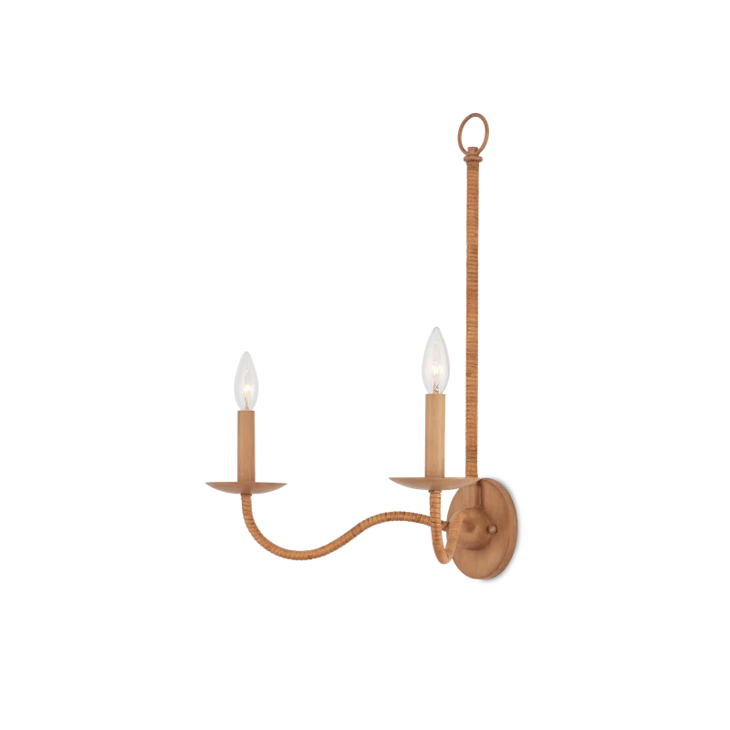 Saxon Double-Light Wall Sconce