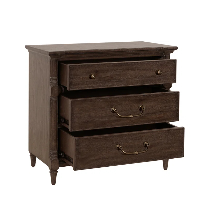 Revival Row 3-Drawer Bachelor's Chest