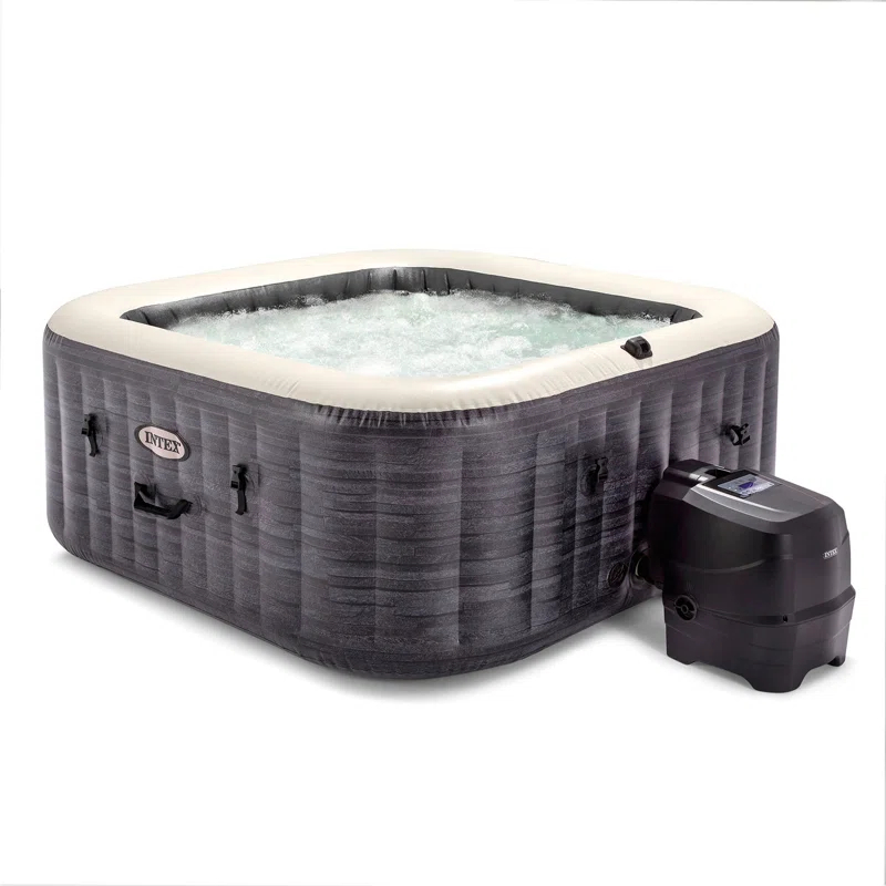 Intex Intex PureSpa Plus Inflatable Square Hot Tub w/ AirJets