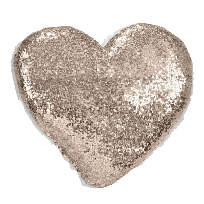 Saro Paillette Collection Sequined Throw Pillow