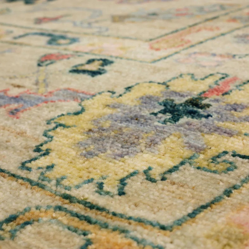 Karastan Karastan Rugs Mystique Cream Traditional Floral Area Rug