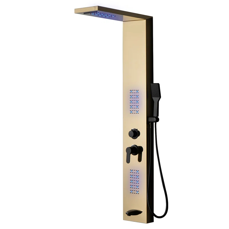 57.99'' Shower Panel with Fixed Shower Head