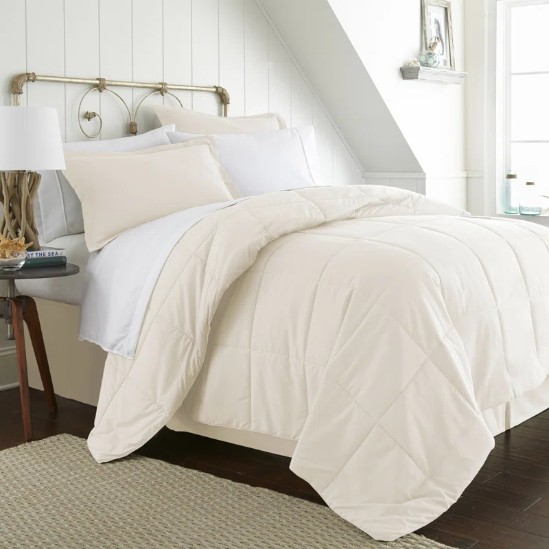 IEnjoy Home Simply Soft 8 Piece Microfiber Complete Bedding Set