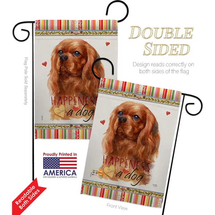 Breeze Decor Double Sided Polyester Animal House Flag