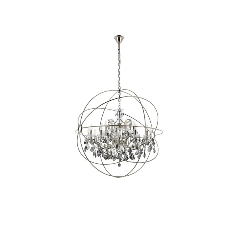 Willa Arlo™ Interiors Svante 18 - Light Dimmable Globe Chandelier