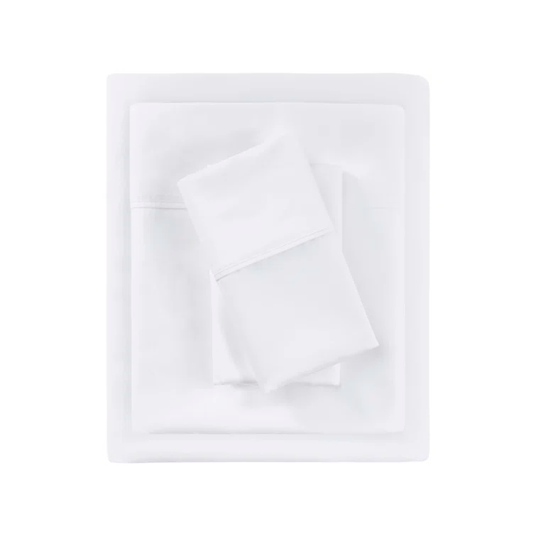 Beautyrest Beautyrest 1000 Thread Count HeiQ Smart Temperature Cotton Blend 4-Piece Sheet Set