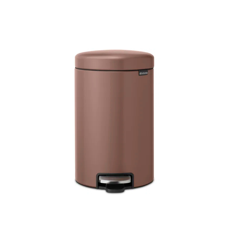 Brabantia Newicon Step On Trash Can, 3.2 Gallon (12 Liter)