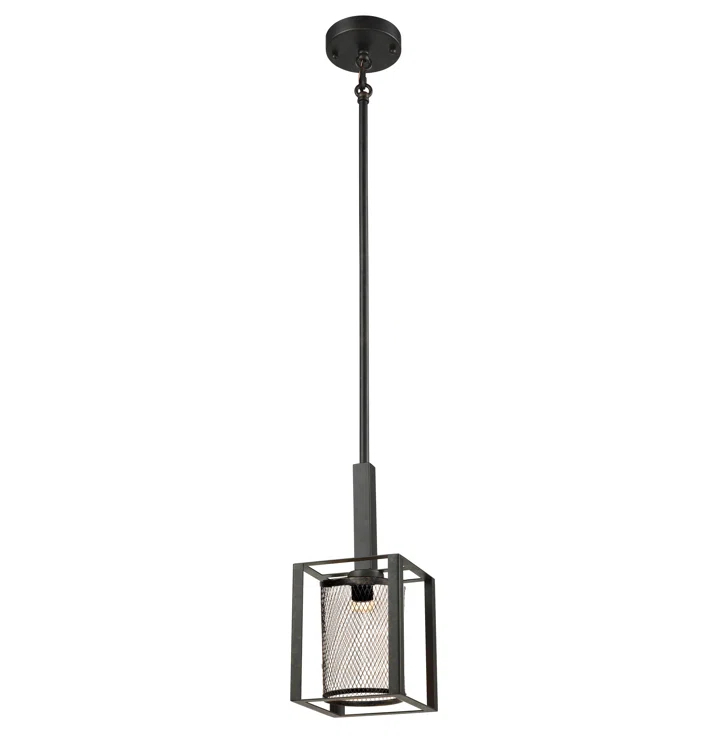 Springdale Lighting Dixon 1 - Light Antique Bronze Single Pendant