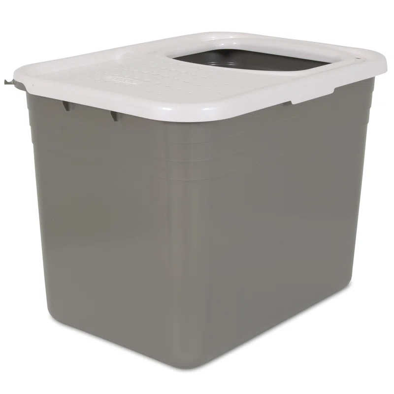 Plastic Enclosed Litter Box