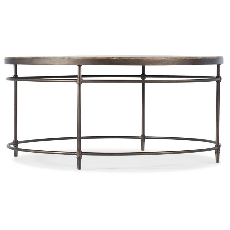 St. Armand Solid Wood Top Coffee Table