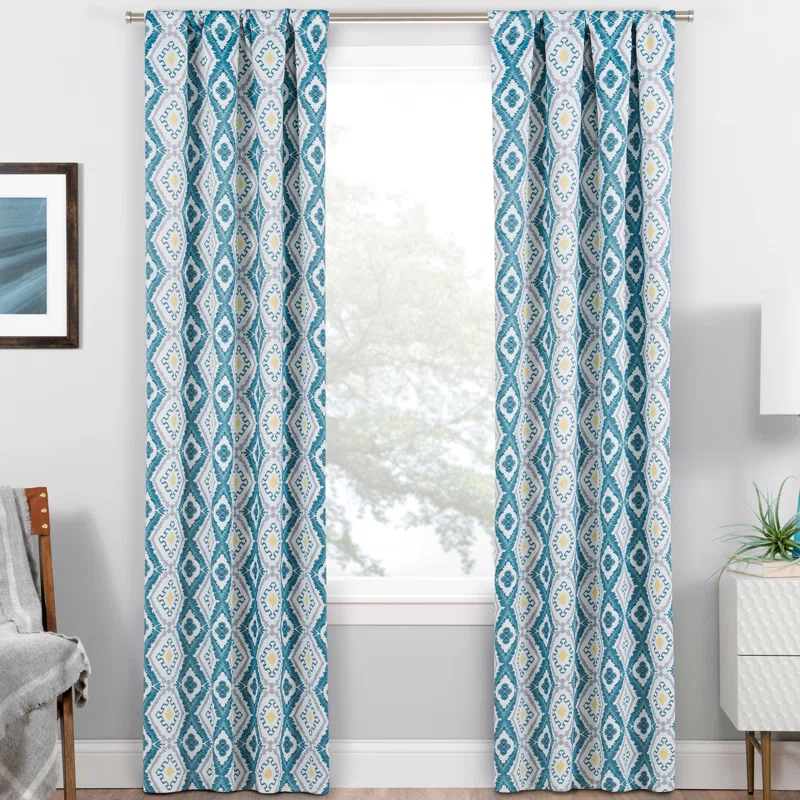 Eclipse Isante Polyester Blackout Curtain Single Panel