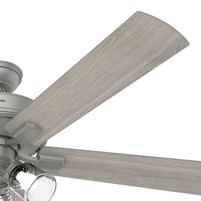 Hunter Fan 60" Crestfield 5 - Blade Ceiling Fan with Pull Chain and Light Kit Included