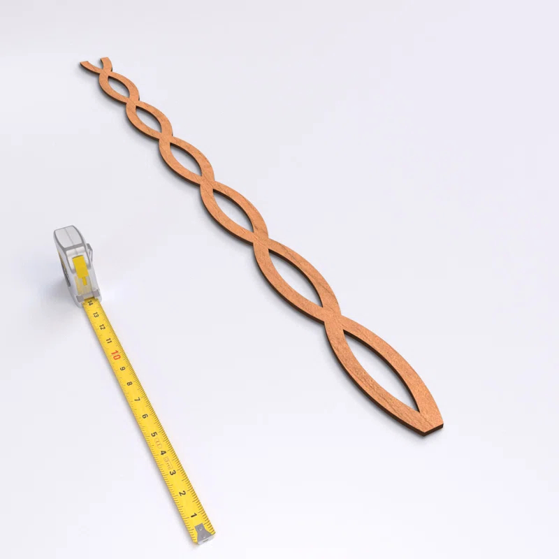 Ekena Millwork Rakaia Adjustable Wood Decorative Slat Wall Panel Kit