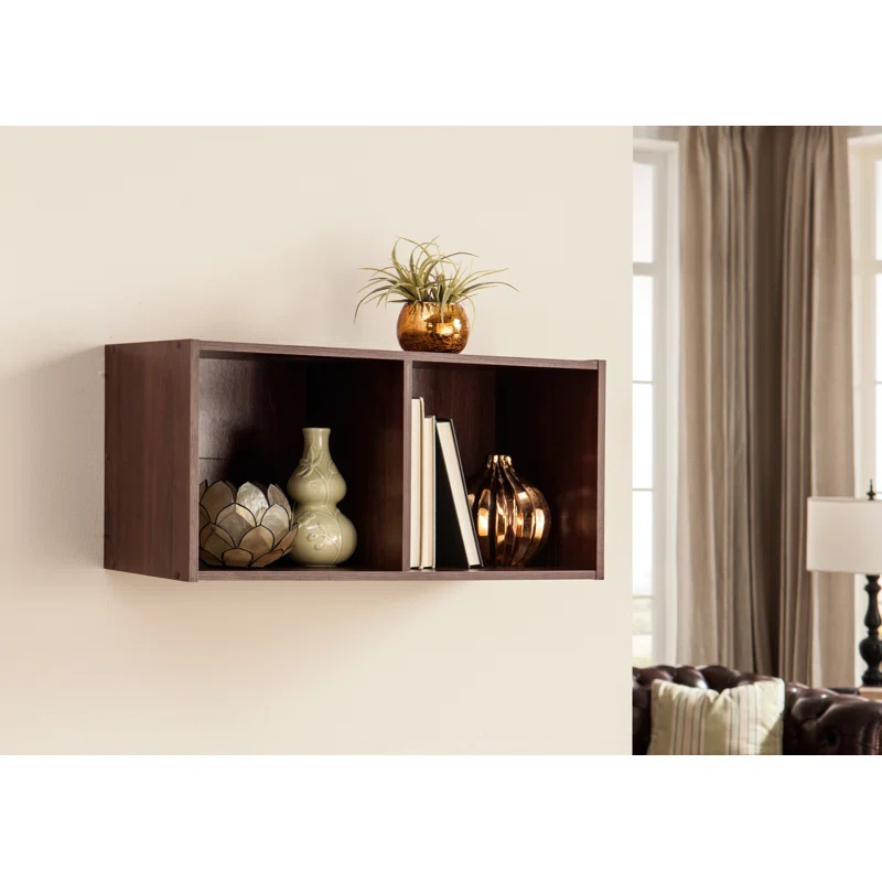 ClosetMaid Cubeicals 12.36'' H x 24.09'' W 2-Cube Bookcase