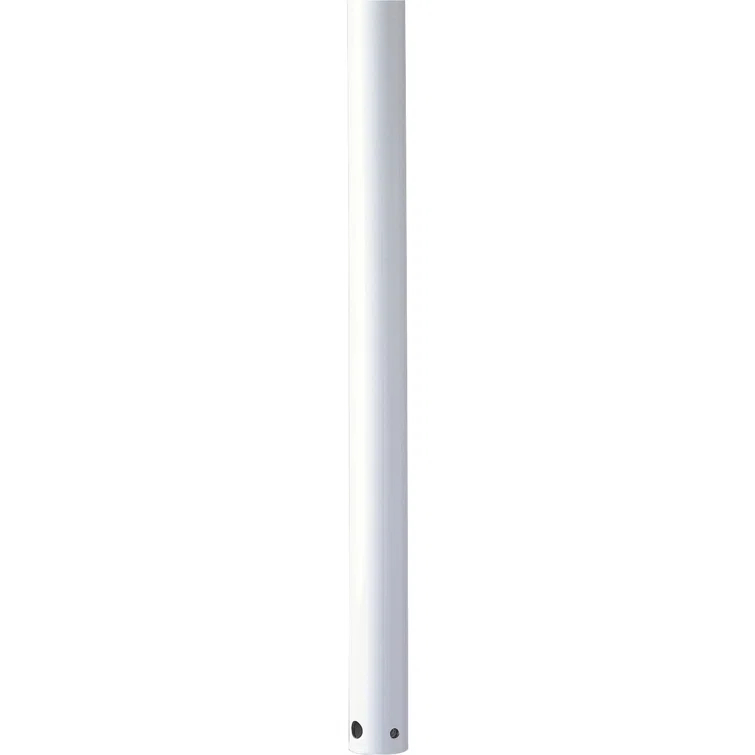 Progress Lighting 36-Inch Ceiling Fan Downrod In White Finish