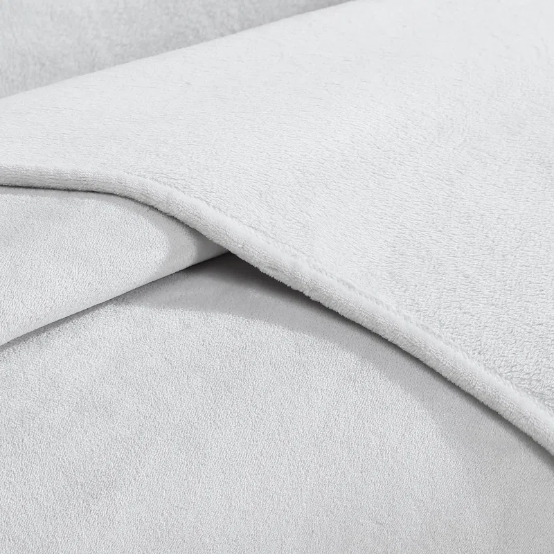 Calvin Klein Core Plush Solid Reversible Blanket