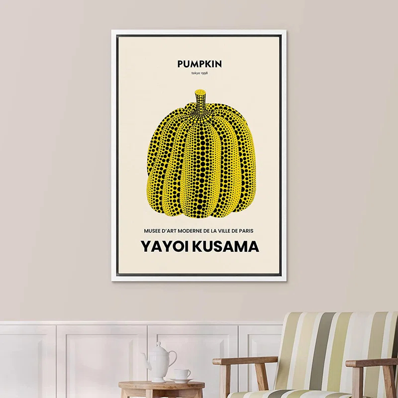 SIGNLEADER " Japanese Pumpkin " by Yayoi Kusama