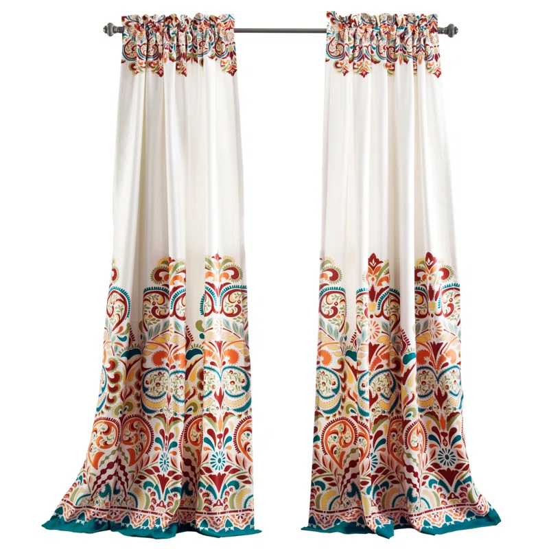 Lush Decor Polyester Room Darkening Curtain Pair (Set of 2)