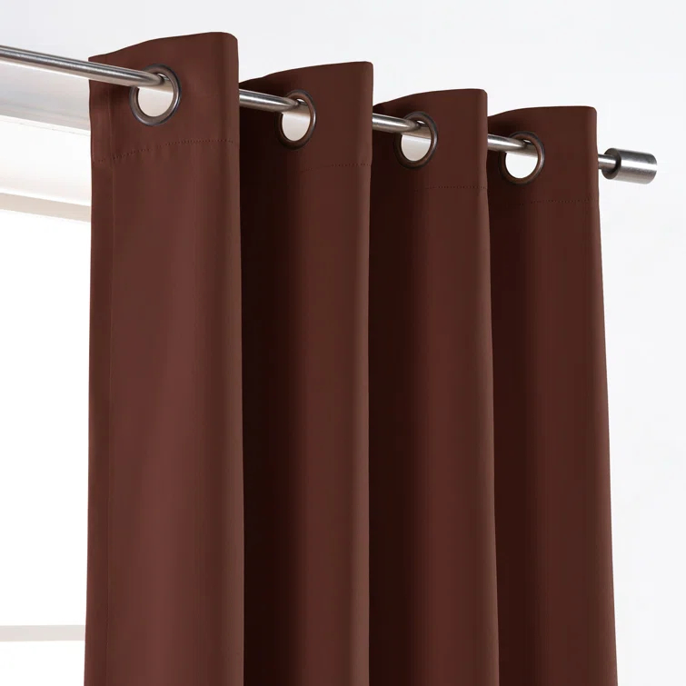 Best Home Fashion, Inc. Solid Grommet Blackout Thermal Curtain Panels & Reviews | Wayfair