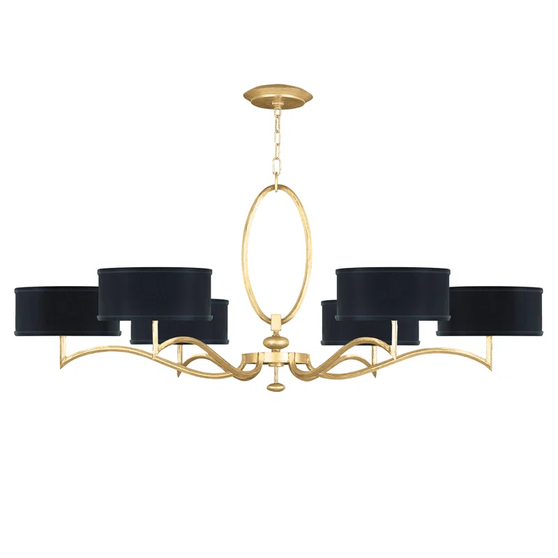 Fine Art Handcrafted Lighting Allegretto 51" Round Chandelier