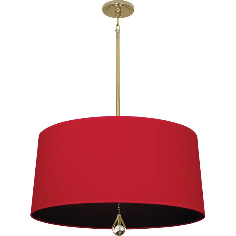 Robert Abbey Custis 3 - Light Drum Chandelier