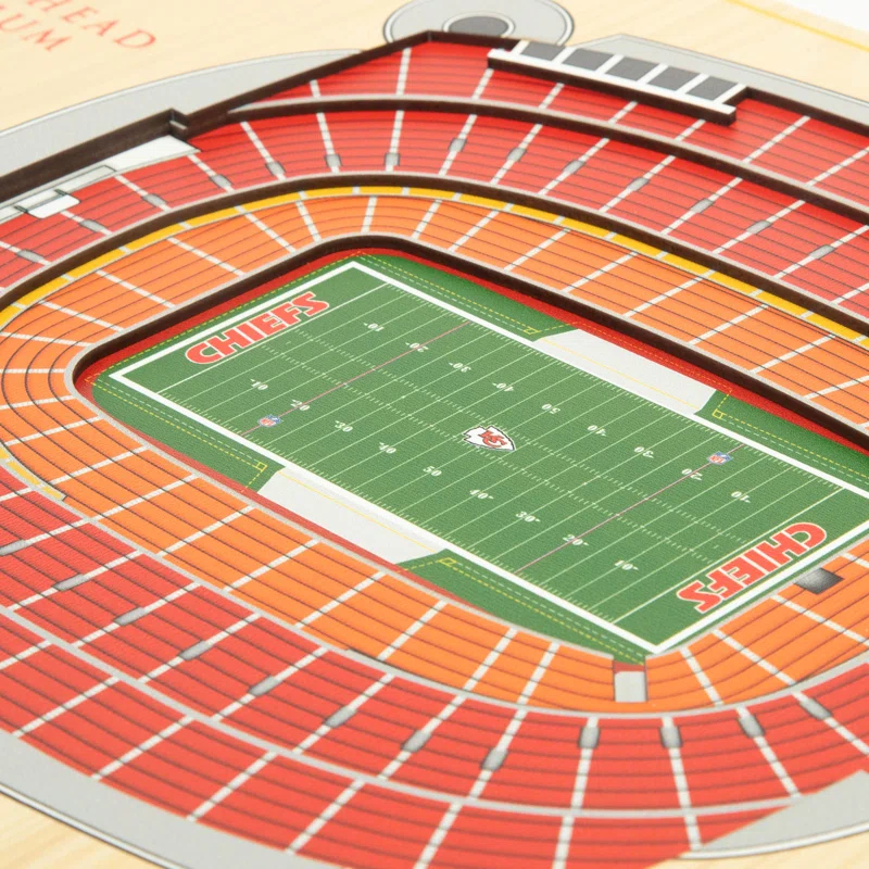 YouTheFan NFL 5-Layer Stadiumview Wall Art