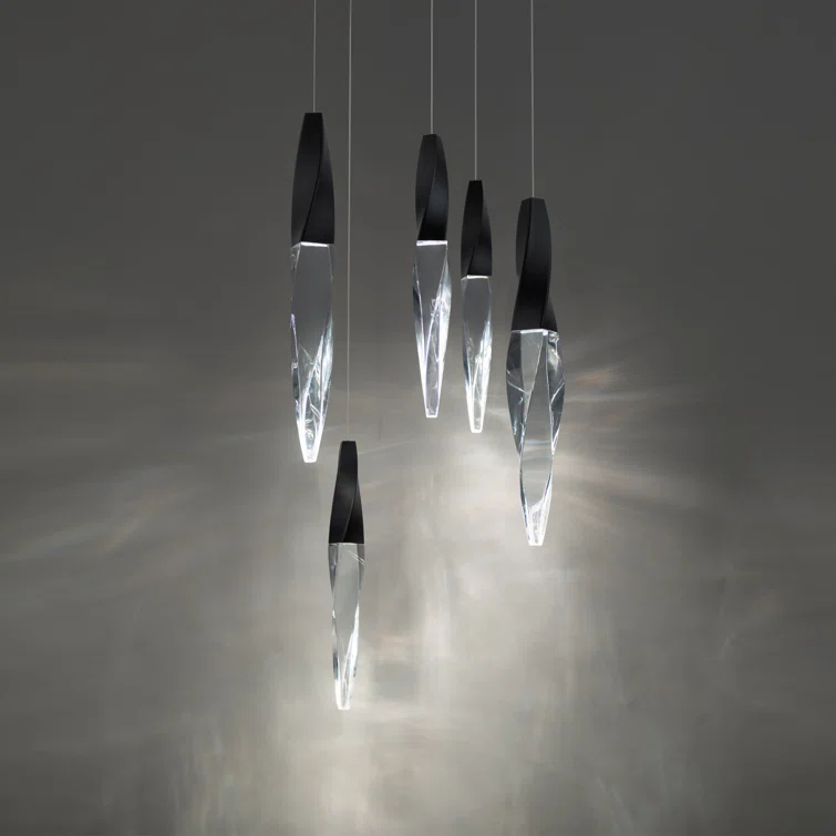 Schonbek Beyond Kindjal 5 - Light LED Unique/Statement Pendant