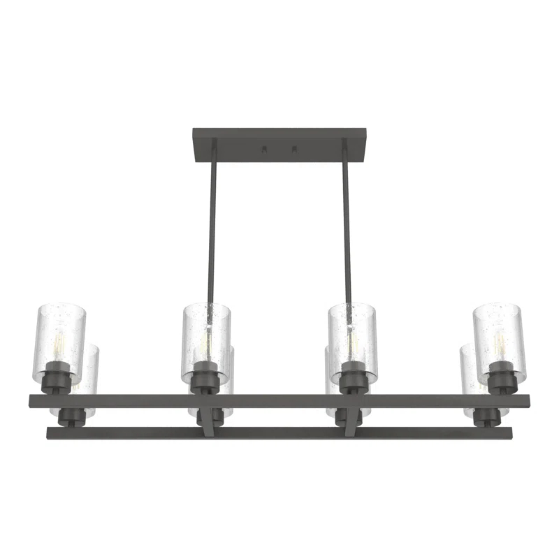 Hartland 8 - Light Kitchen Island Linear Pendant