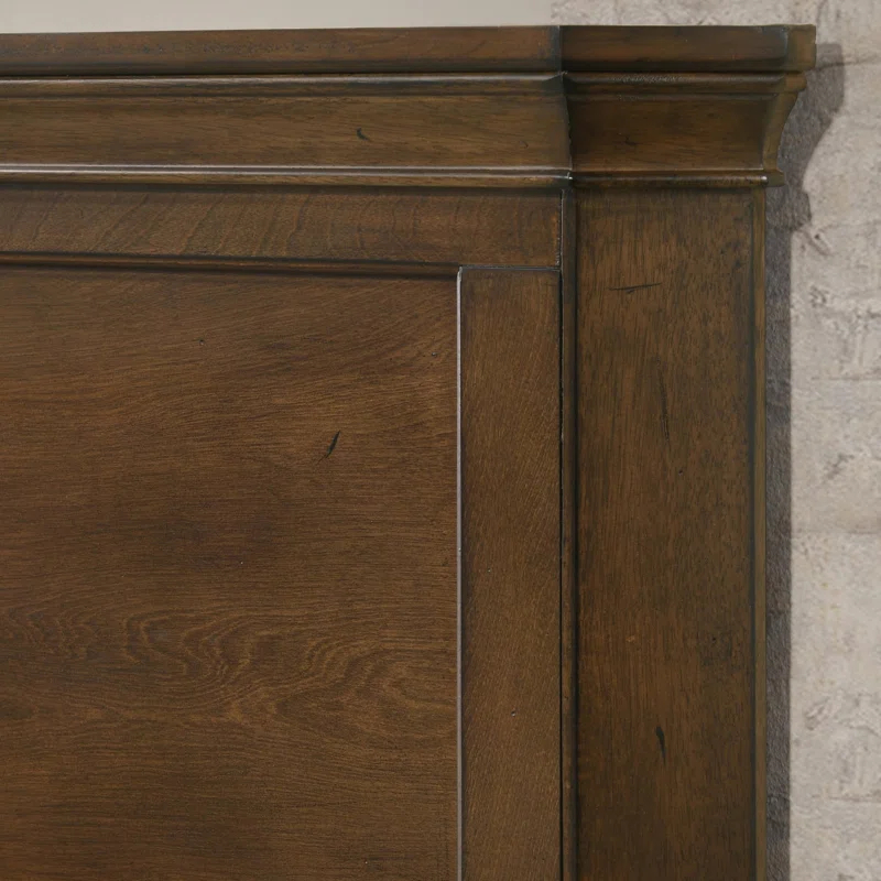 Winston Porter Traditional 3-Piece Wood Bedroom Set
