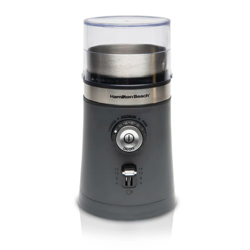 Hamilton Beach Hamilton Beach® Custom Grind™ Electric Coffee Grinder with Removable Stainless Steel Chamber and Adjustable Grind Control