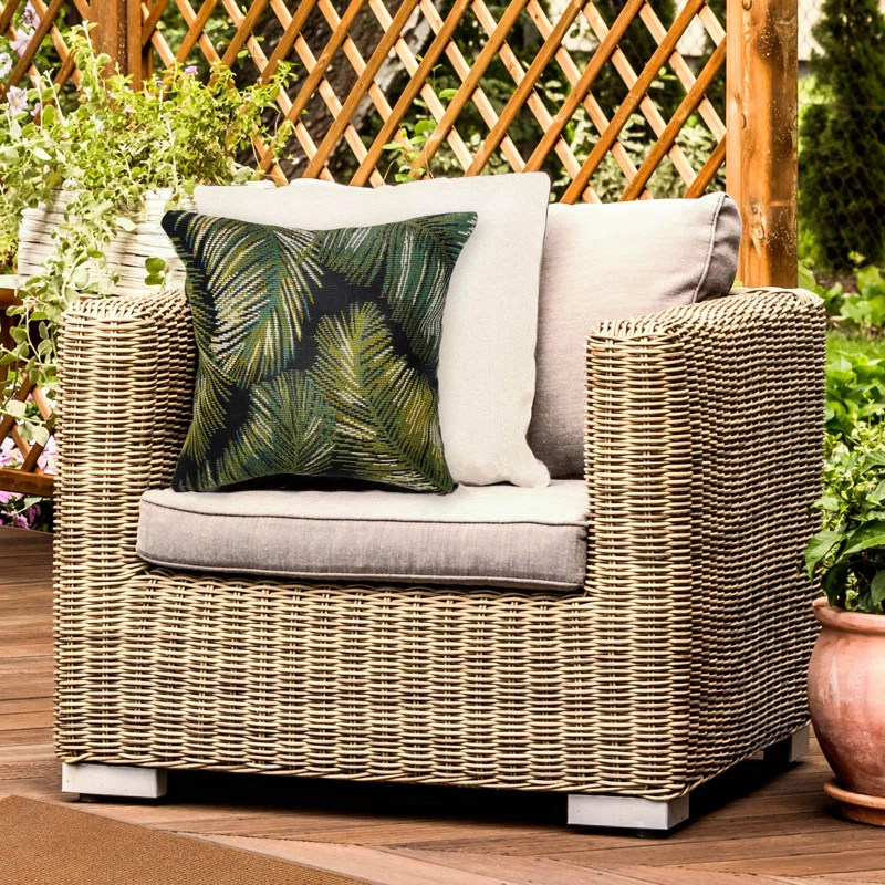 Liora Manne Marina No Decorative Addition Indoor/Outdoor Throw Pillow