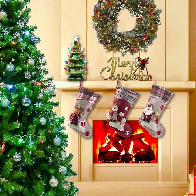 Christmas Stockings Set of 3