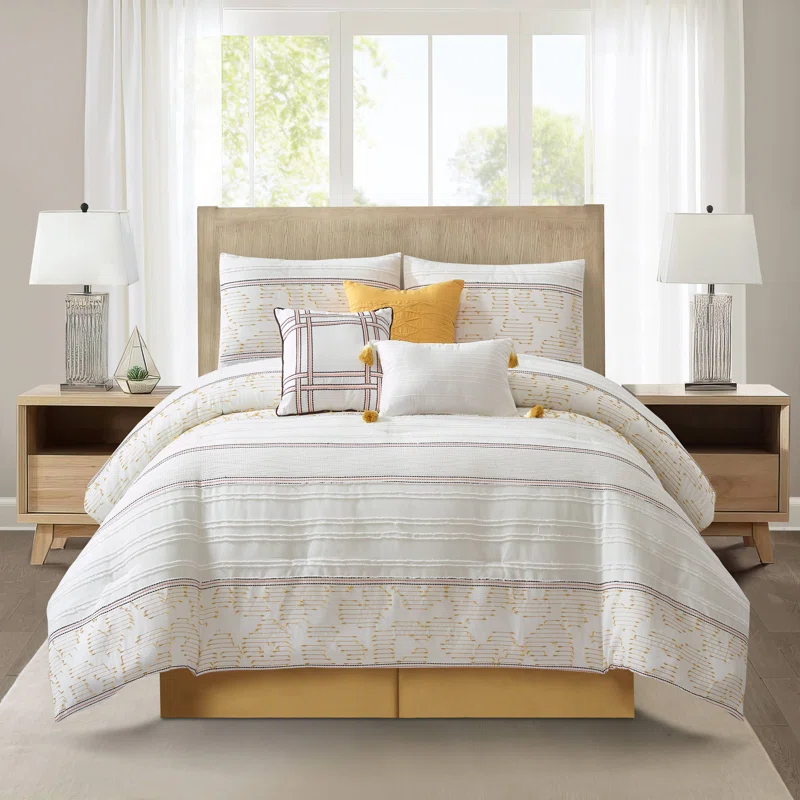 Nanshing America, Inc Ferdinico Polyester Comforter Set
