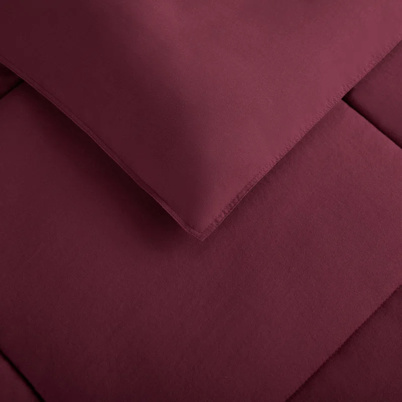 Serta Microfiber 3 Piece Comforter Set