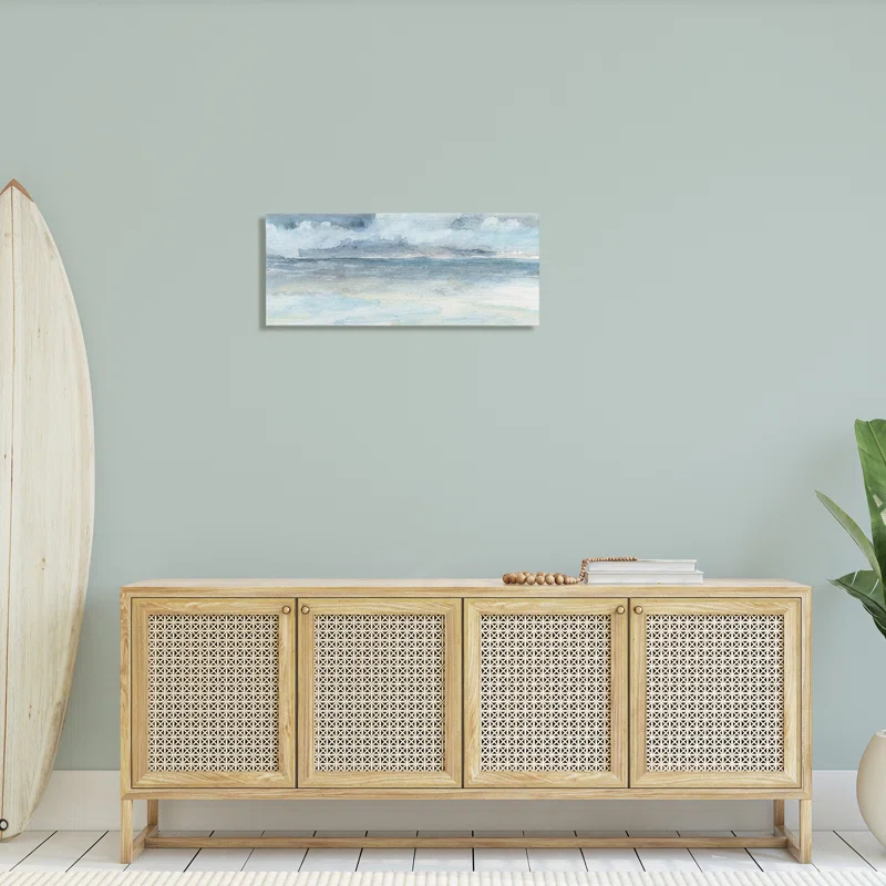 Stupell Industries Abstract Cloudy Ocean Waves by Regina Moore - Painting