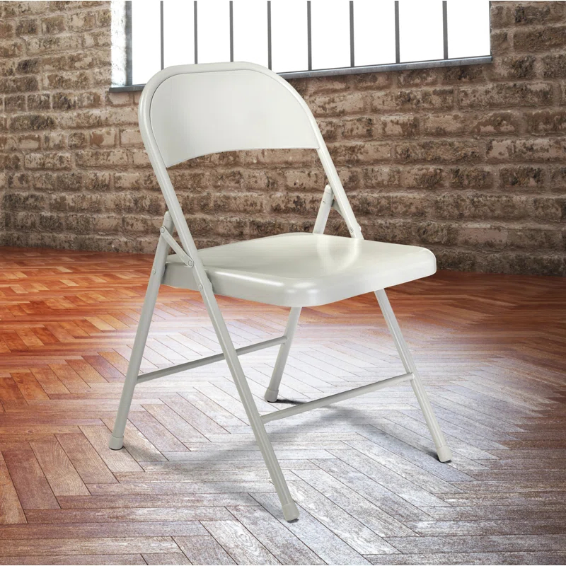 National Public Seating Commercialine Metal Folding Chair & Reviews | Wayfair