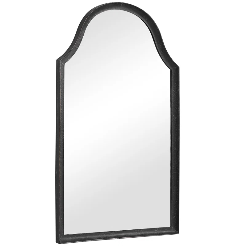 Willa Arlo™ Interiors Molden Metal Flat Wall Mirror