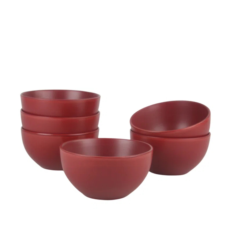 Ten Strawberry Street Wazee Matte 16 oz. Cereal Bowl (Set of 6)