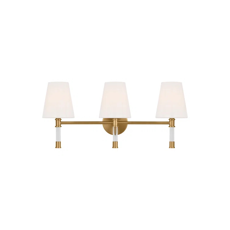 Rosdorf Park Michelly 3 - Light Dimmable Vanity Light