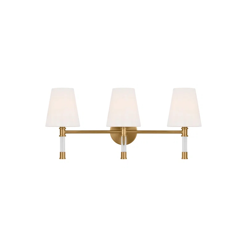 Rosdorf Park Michelly 3 - Light Dimmable Vanity Light