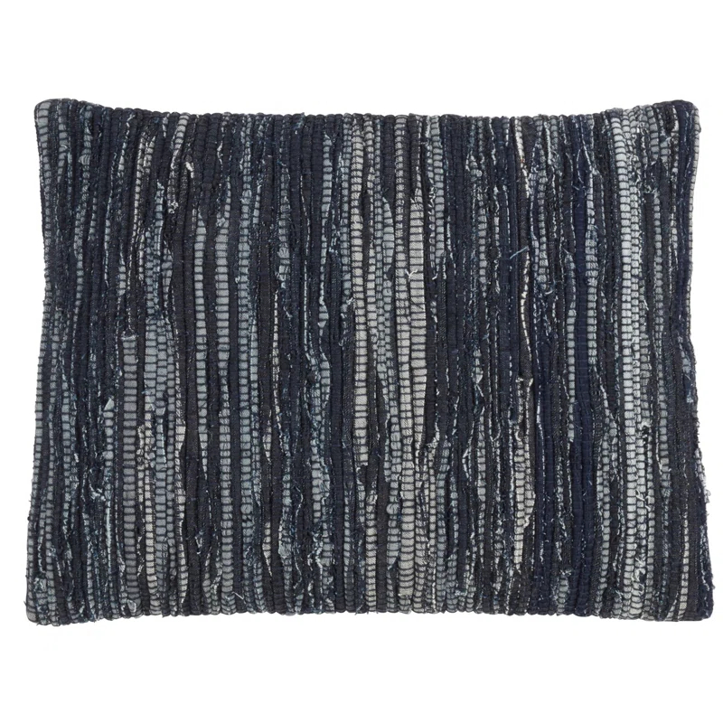 Saro Gênes Collection Abstract Cotton Throw Pillow