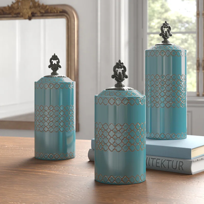 Kelly Clarkson Home Ceramic / Porcelain Canister - Set of 3
