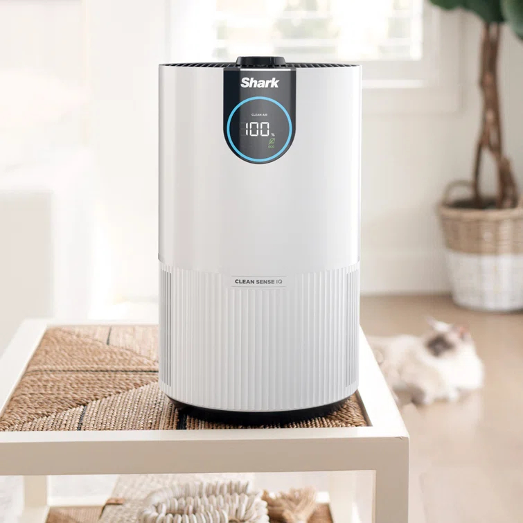 Shark Shark HP132 Clean Sense Air Purifier with Odor Neutralizer Technology, HEPA Filter, 500 sq. ft.White