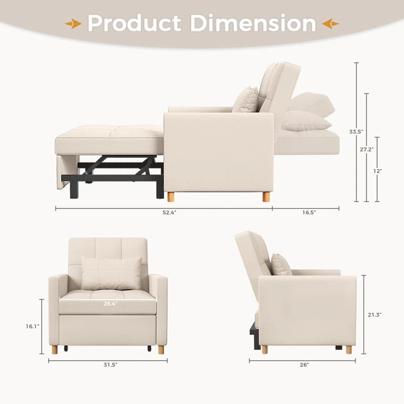 Latitude Run® Upholstered Accent Chair