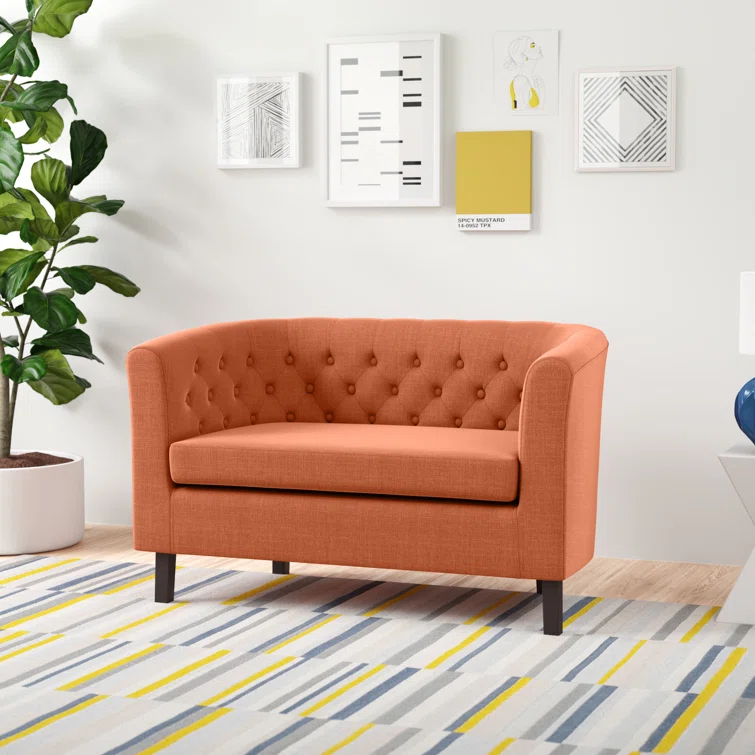 Modway Modway Prospect Upholstered Fabric Loveseat